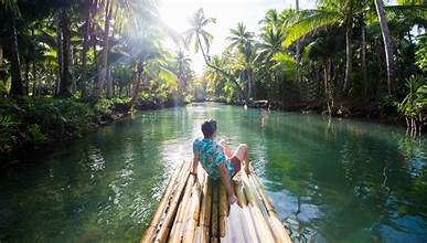 Filipijnen, met overal water.
