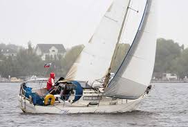 Albin Vega onder zeil