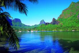 Cook bay, ons ankergebied.