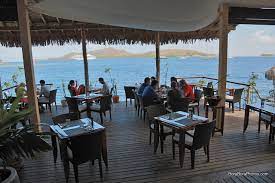 Terras bij St James.