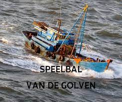 Speelbal van de golven