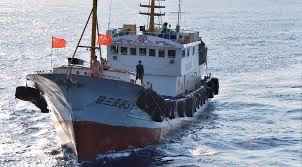 Veel illegale chinese vissers