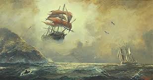 Als Flying Dutchman door de nacht