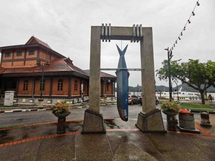Lumut, waterfront bij de veerdiensten