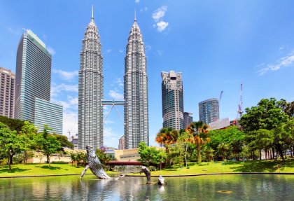 Petronas torens in Kuala Lumpur